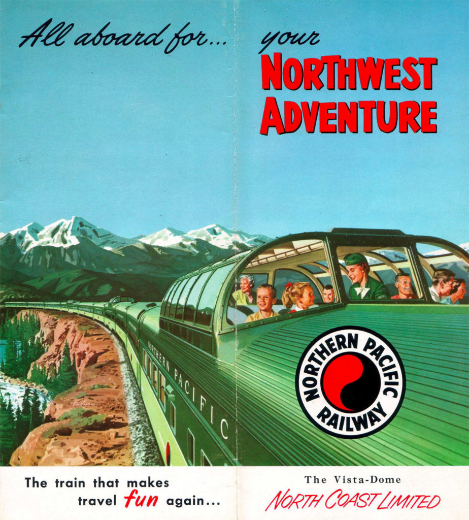 Northern Pacific Railway - North Coast Limited brochure